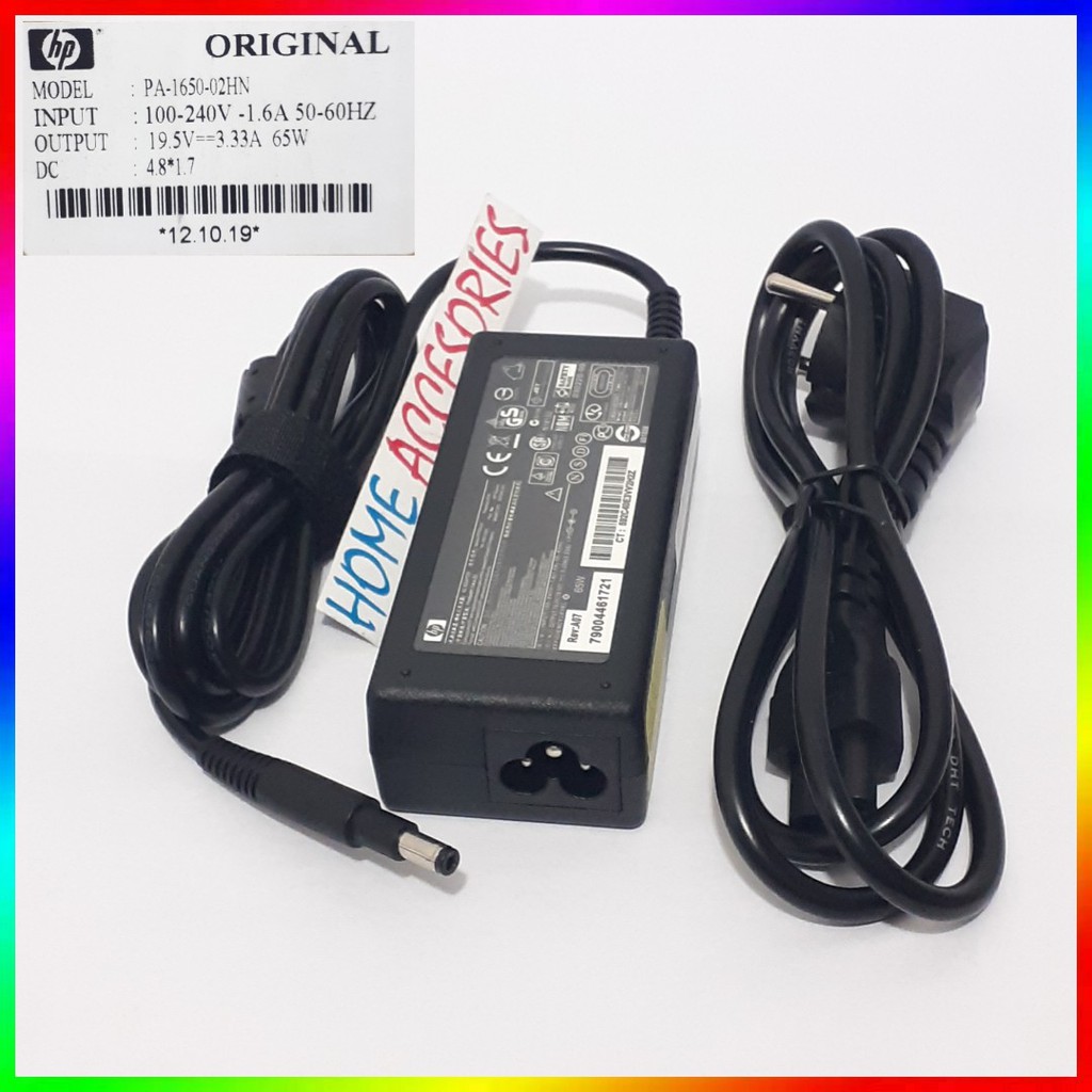 Adaptor Charger Original Laptop HP Spectre XT TouchSmart Ultrabook CTO,HP sleekbook 19.5A - 3.33A