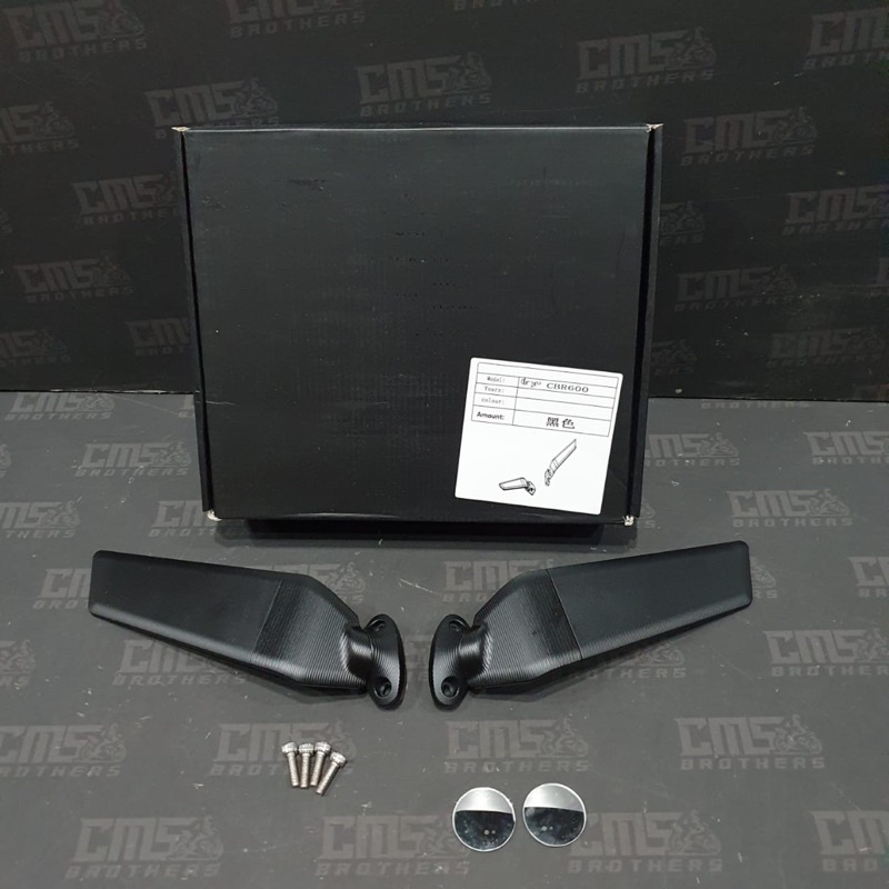 Spion Mirror Winglet Stealth Model Rizoma Honda CBR250RR CBR600 Full CNC