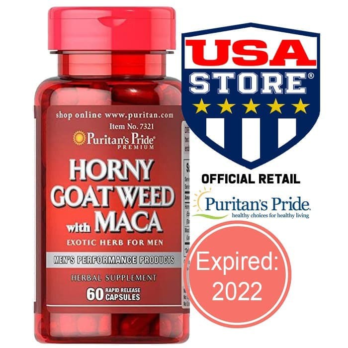 PURITAN HORNY GOAT WEED MACA