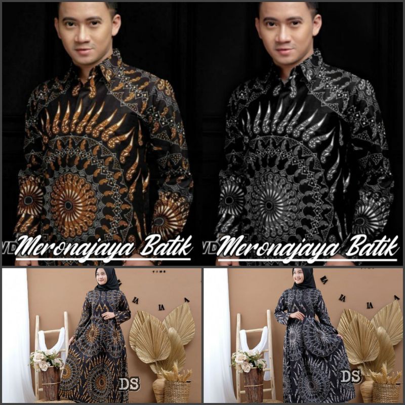 Flash Sale Batik Couple ~ Baju Batik Couple ~ Batik Couple Modern Motif Rodo Edan 7Wl1d6JtnBmGWk