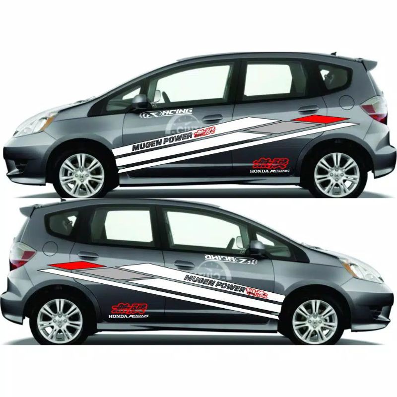 PROMO sticker mobil honda jazz | cutting sticker honda jazz