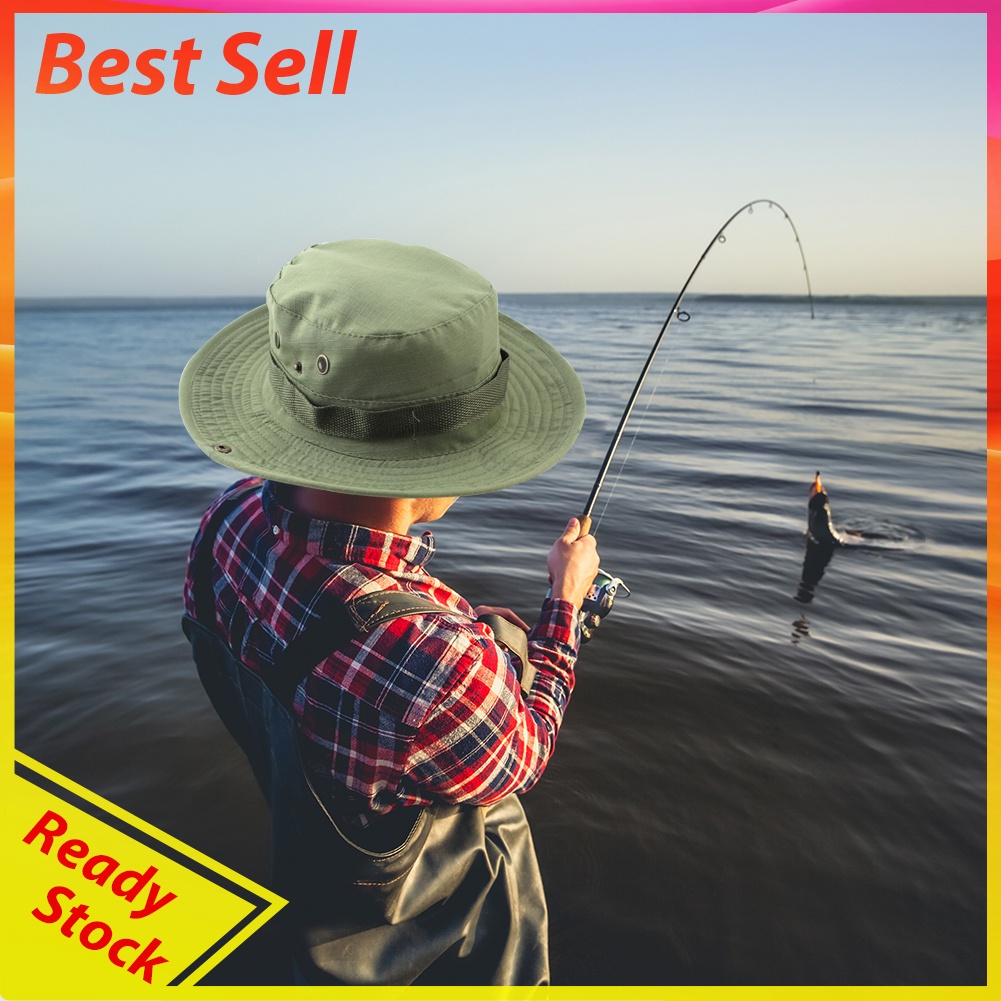 Round-Rimmed Outdoor Jungle Camping Benny Cap Fashion Casual Fisherman Hat