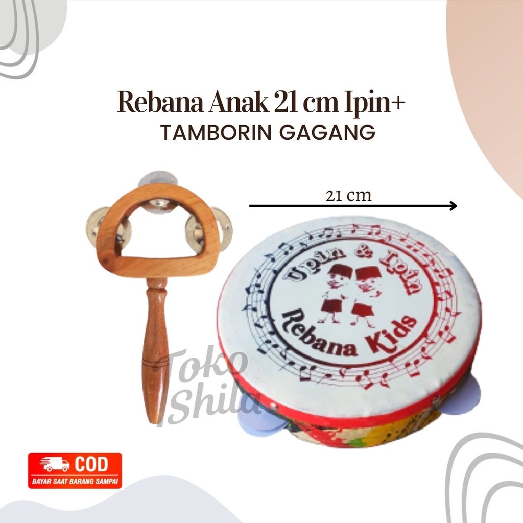 Mainan Rebana Anak Alat musik Tradisional