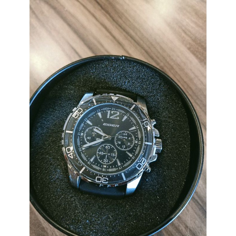Jam Tangan ANALOG Pria EIGER1989 2021 RIDING VANQUISH BLK - Jam Tangan ANALOG Pria EIGERIAN Anti Air