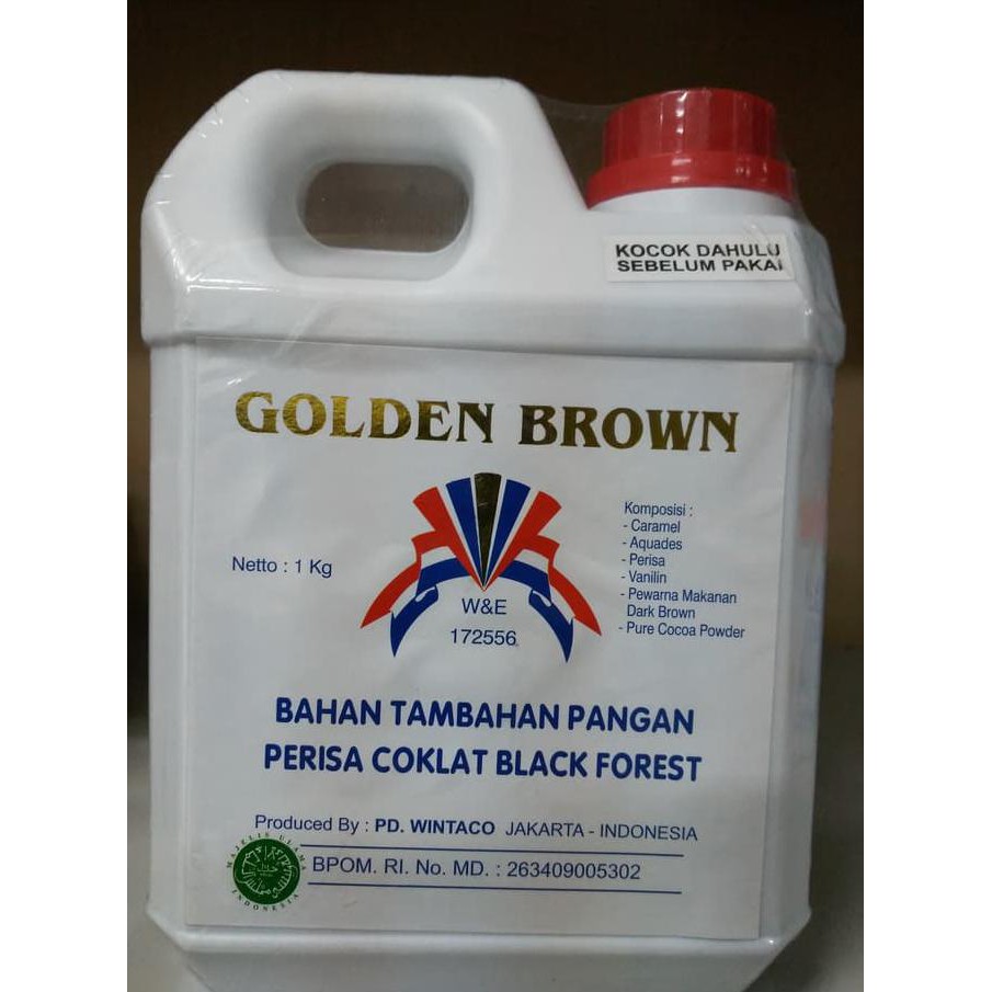 

Toko-Bahan-Kue- Golden Brown Perisa Coklat Black Forest 1Kg -Terlengkap-Termurah-Dijamin.