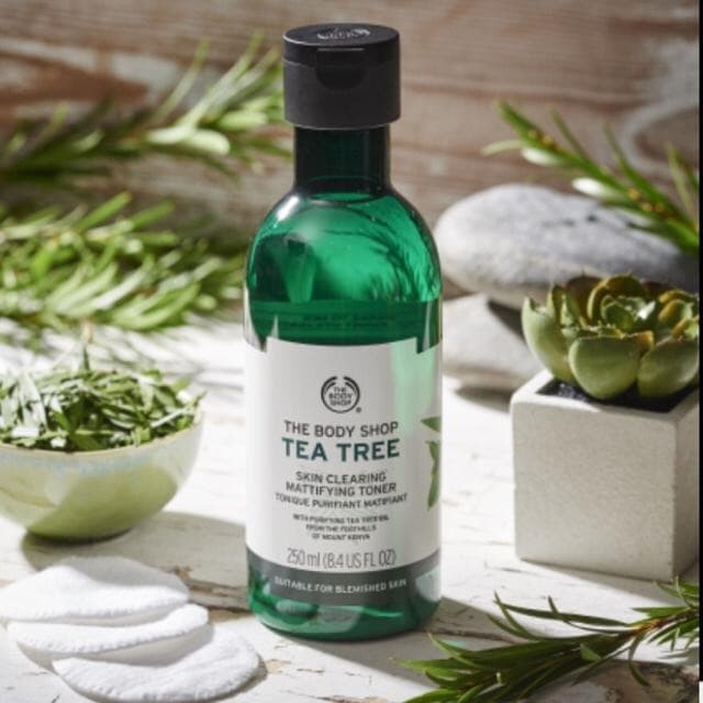 [ORIGINAL] The Body Shop Tea Tree Toner TBS Teatree Skin Clearing Mattifying Toner 250ml