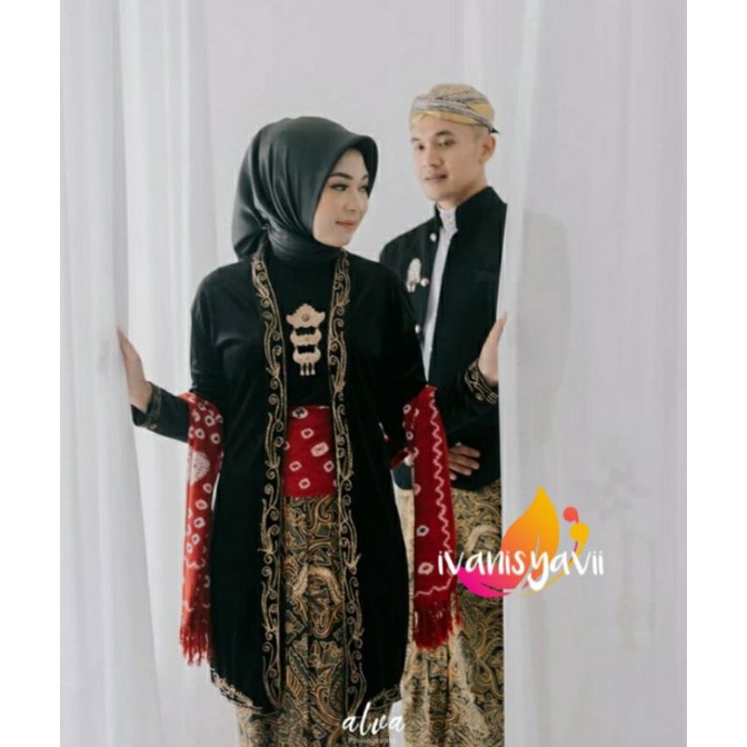 Selendang Jumputan, Warna Marun-4