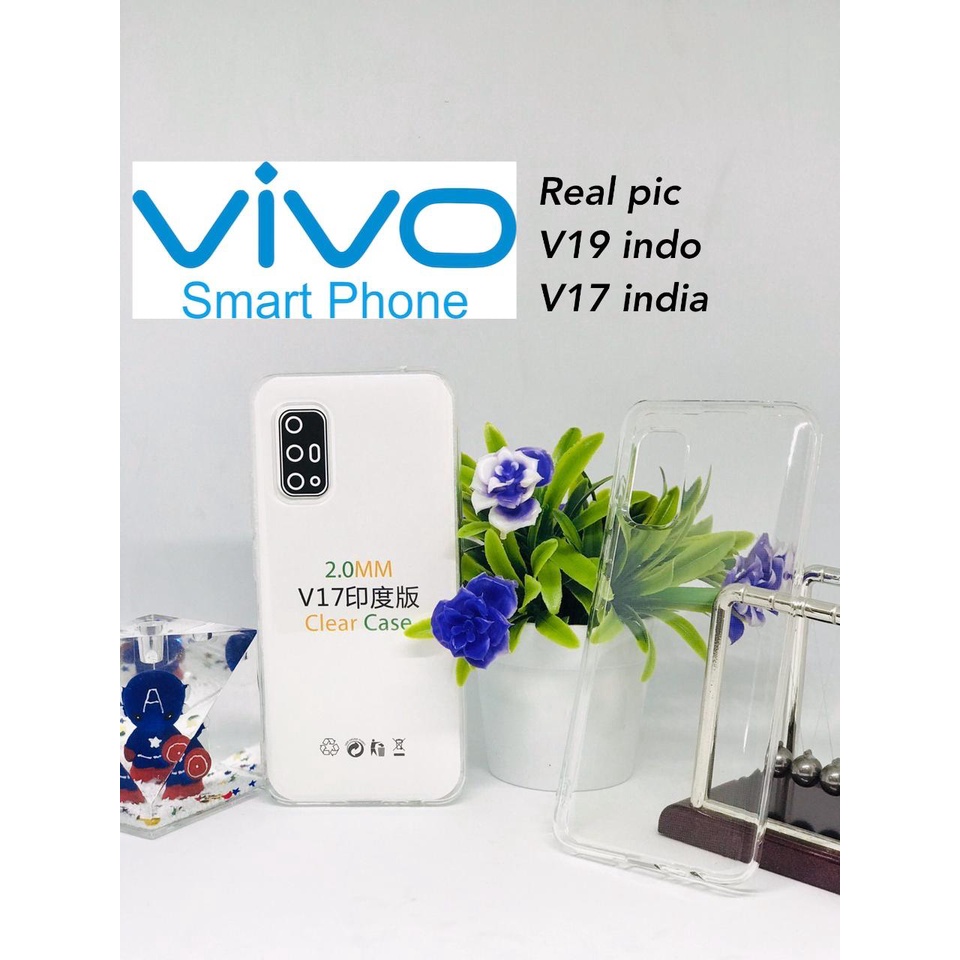 SILICON SOFTCASE CLEAR CASE ULTRA HD 2MM UNIVERSAL ORIGINAL VIVO Y16 VIVO Y22 VIVO Y35 VIVO Y30 VIVO Y50 VIVO V23 VIVO Y15S VIVO Y75