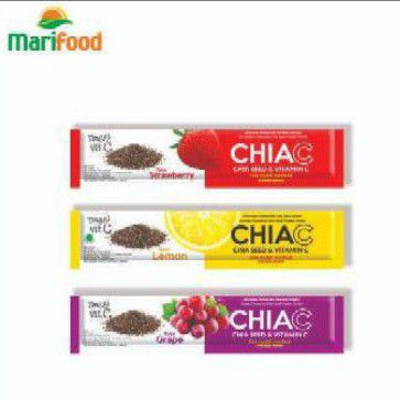 

ChiaC | Minuman Serbuk Chia Seed & Vit C | Infuse Water |Isi 5 Sachets