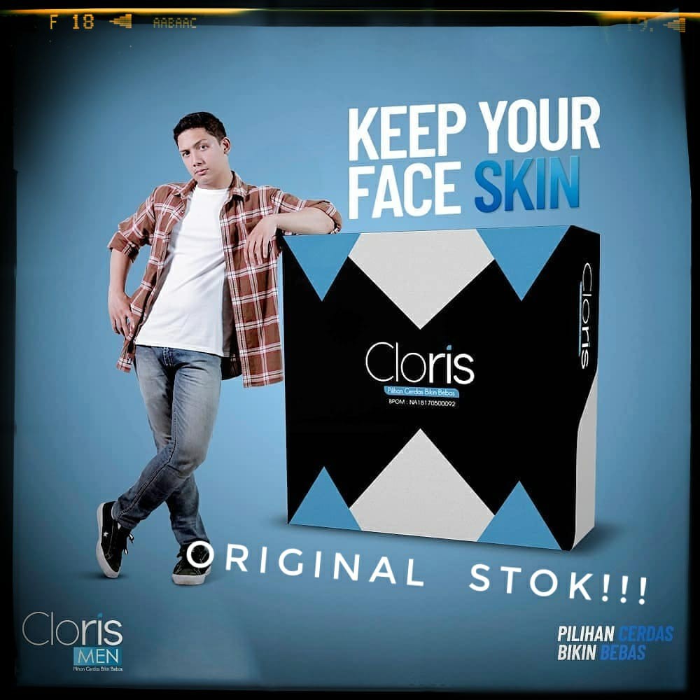 Sabun Pria Cloris Men Wajah Bersih Terawat | Bisa COD Makassar |