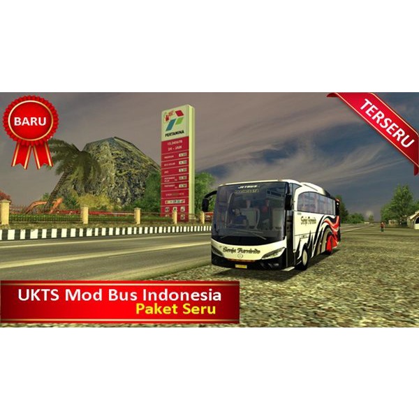 Game United Kingdom Truck Simulator UKTS Mod Bus Indonesia