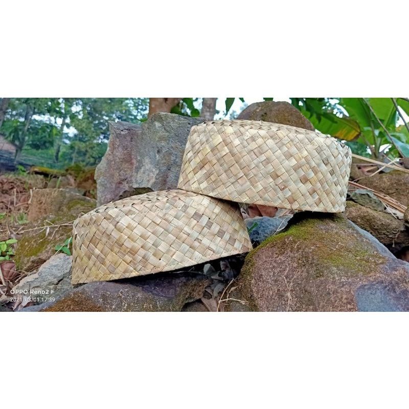 Peci Rajut Pandan - Songkok Pandan - Original