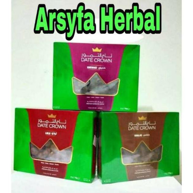 INT3R KURMA DATE CROWN KHALAS | DATE CROWN KHENAIZI | DATE CROWN LULU KEMASAN BARU