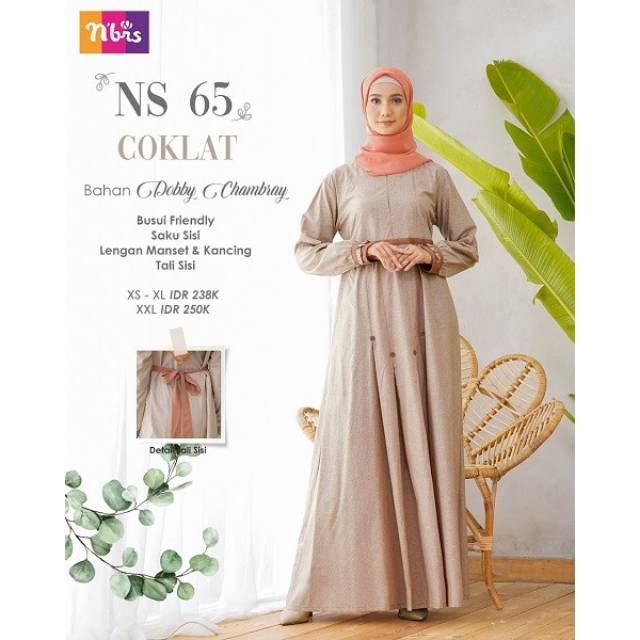 GAMIS NIBRAS SYAR'I NS 65 BARU