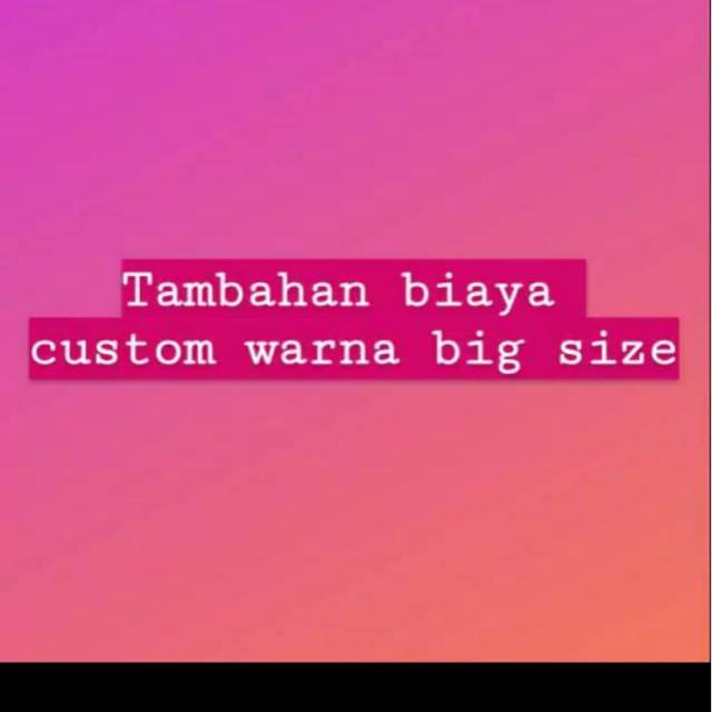 Tambahan biaya 15k