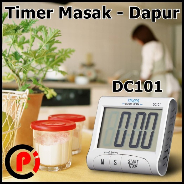 Timer Masak Dapur LCD Digital Count Down Type DC101