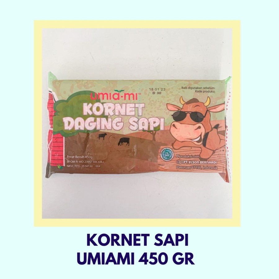 Umi ami Kornet Sapi 450gr ny Bernardi