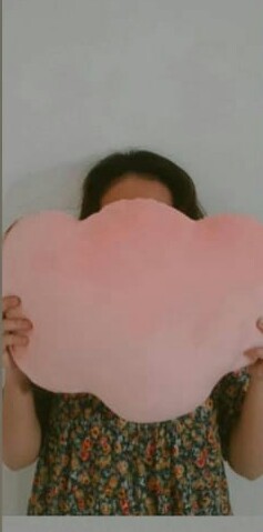 Bantal Awan Pink 40 X 30 Cm/bantal Pink /cloud Cushion/ Bantal Tidur Awan/ Bantal Lucu/bantal Lembut