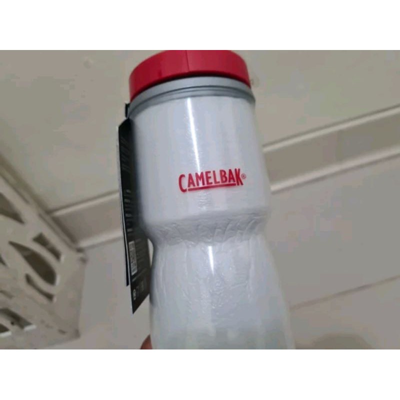 Bottle Camelbak Podium Chill Mdl B 710ML Warna Fiery Red White. code 729824003 botol sepeda
