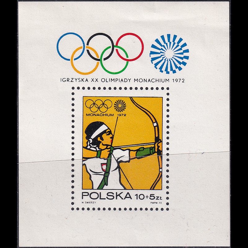 

Prangko Poland 1972 - Olympic Games - Munich, Germany