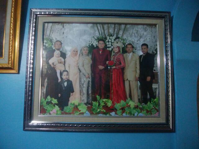 Frame Foto / Figura / Bingkai 16r 40x50 Linen Gosend Only