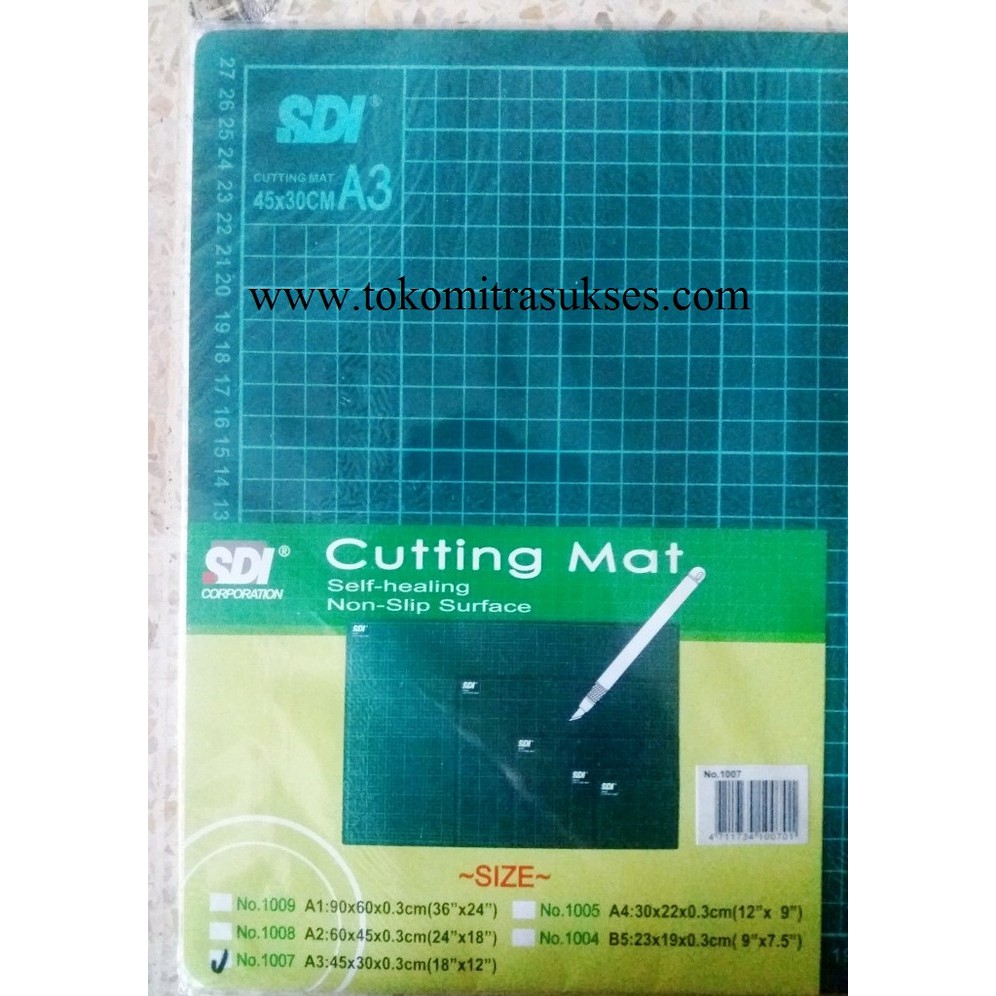 

Promo Cutting Mat SDI A3 Elegan