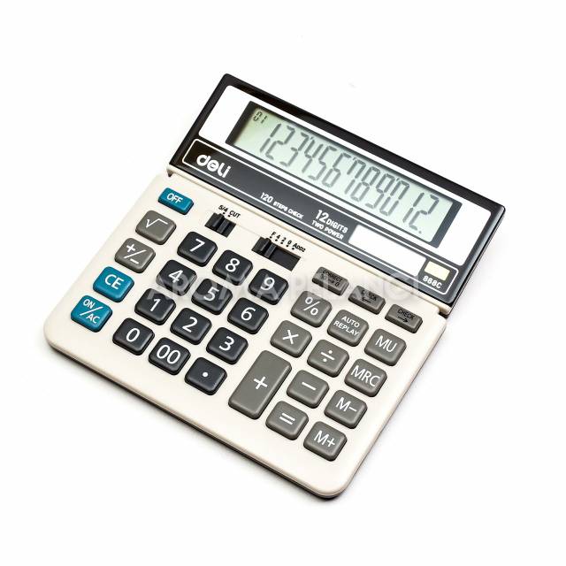 

Kalkulator Calculator Deli 868 asli original