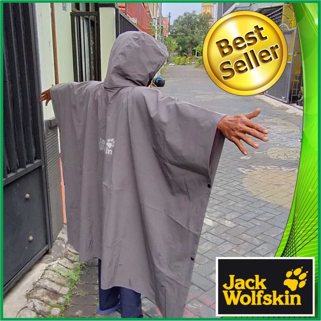 Ponco Mantel Hujan Adventure - Jas Hujan Pendaki Rainbat Ponco Edherto - Mantel Hujan Ponco Tanpa Le