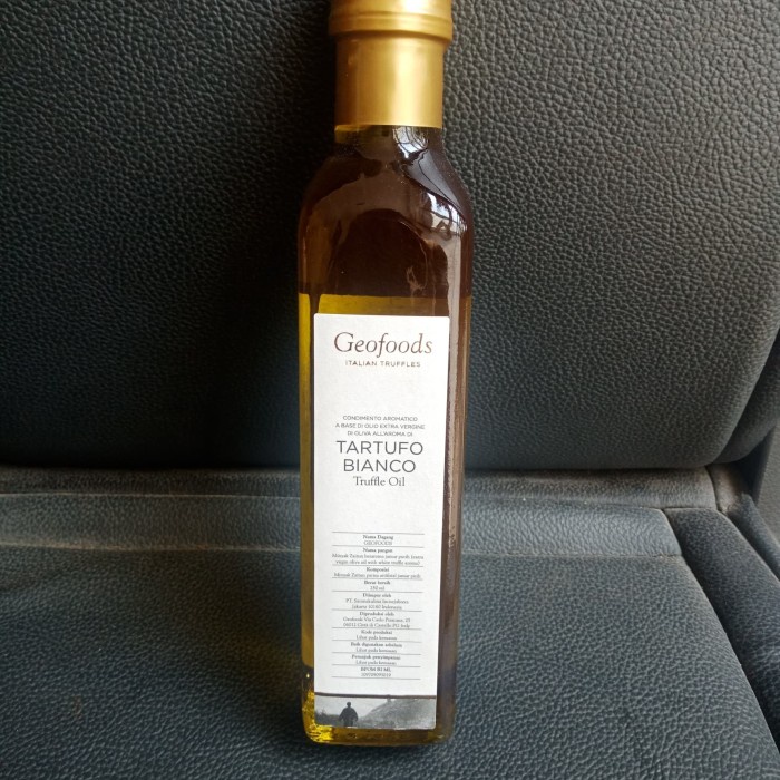

Fchgtyani Geofoods Tartufo Nero White Truffle Olive Oil
