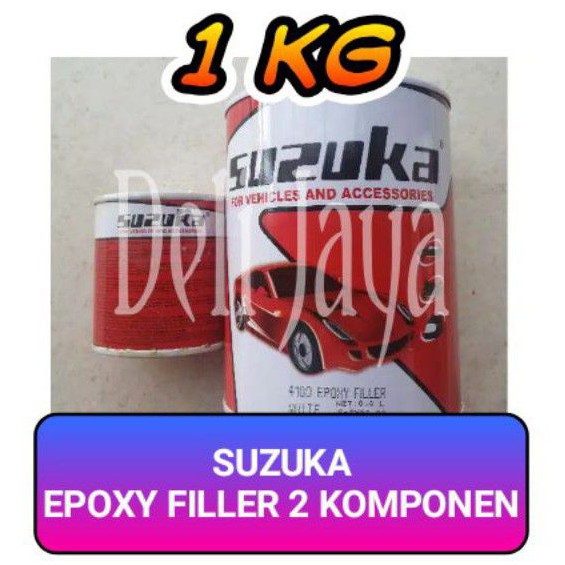 Jual Cat Dasar Suzuka Epoxy Filler Komponen Kg Shopee Indonesia