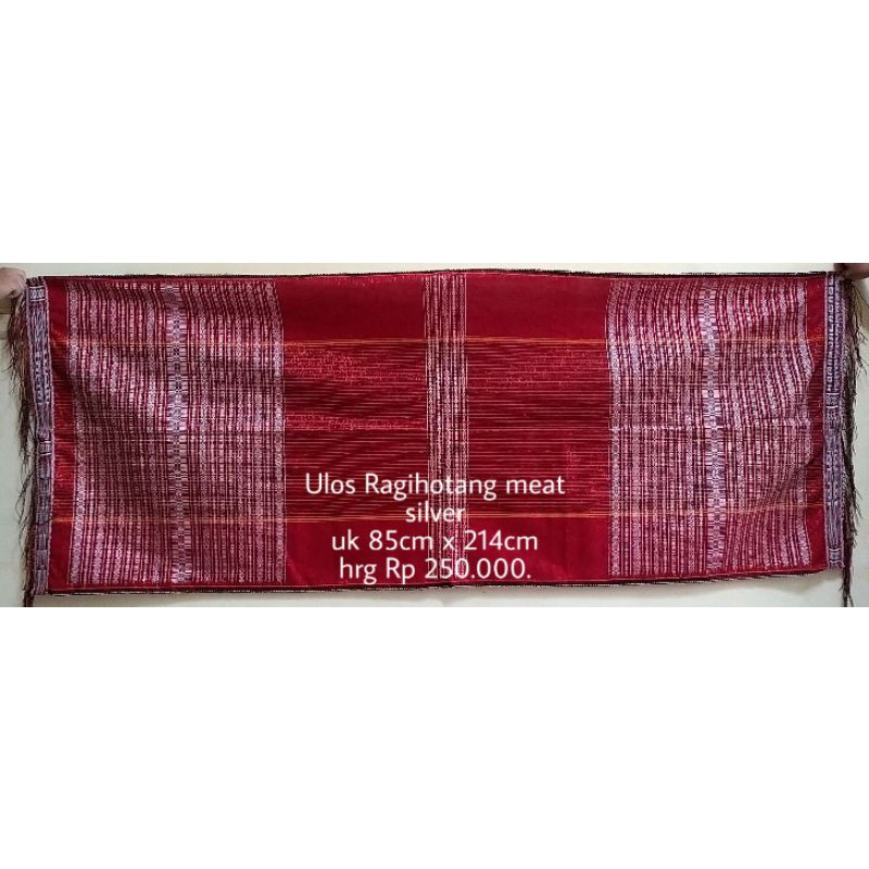 Ulos ragihotang meat silver
