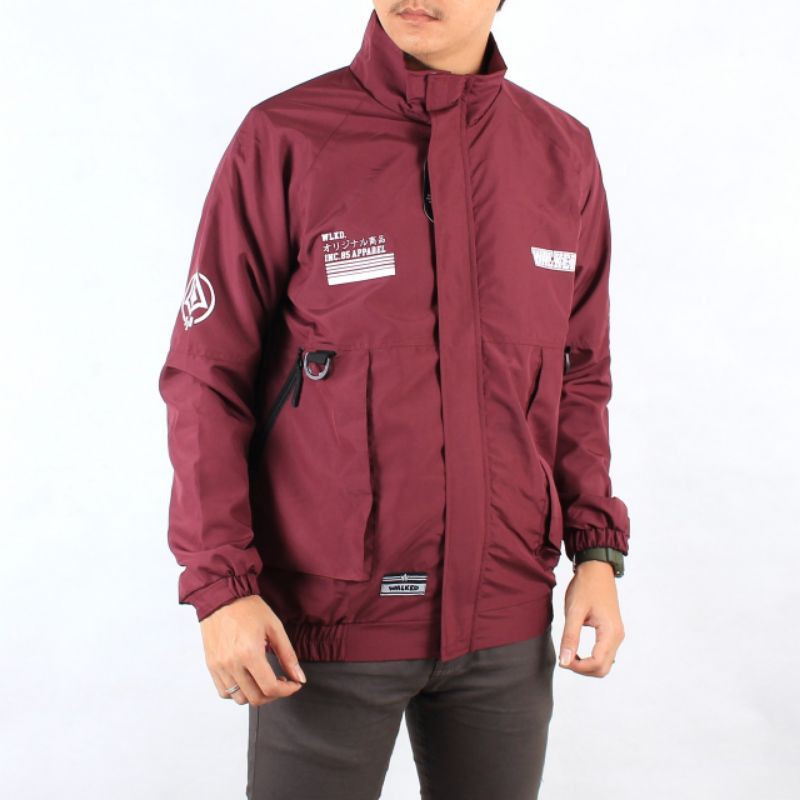 WALKED Original Jaket Pria Outdoor Waterproof Bomber Nautic Casual -Jaket Motor Tahan Angin Anti Air