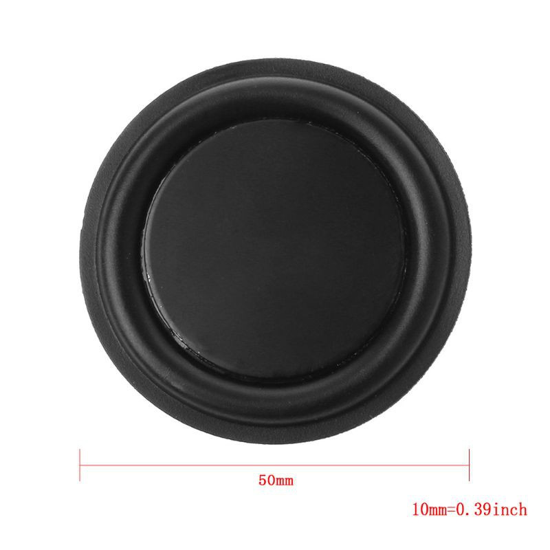 CRE  50mm Passive Radiator Subwoofer Speaker Vibration Membrane Bass Rubber Woofers