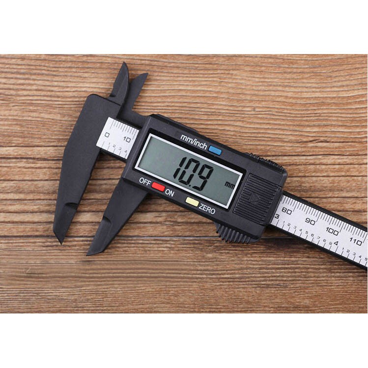 Taffware Jangka Sorong Digital Vernier Caliper with LCD Screen - JIGO-150 - Black