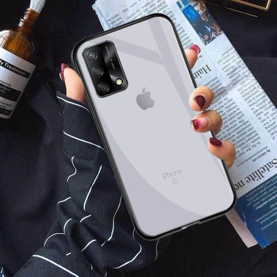 Softcase Glass Kaca Oppo A74 4G 5G - K01 - Case Hp Oppo A74 4G 5G - Casing Hp Oppo A74 - Case Hp