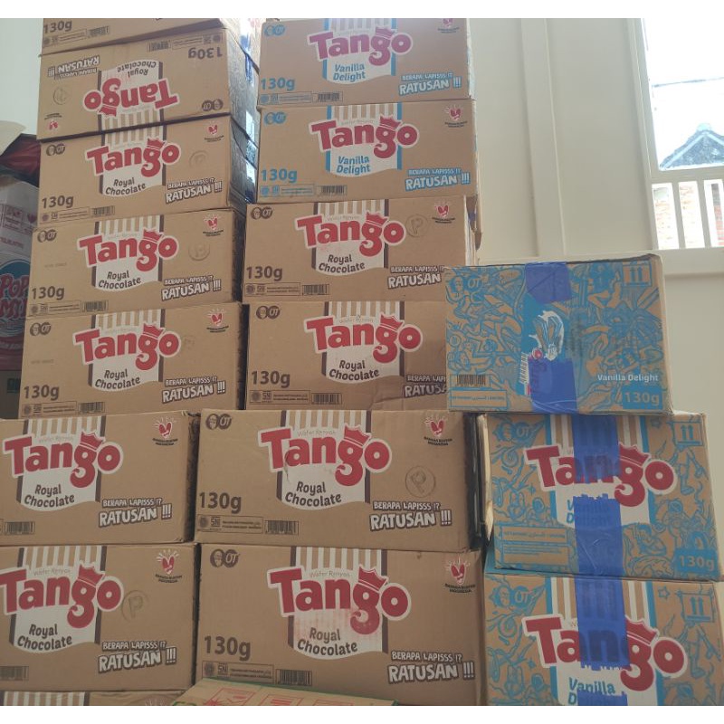 [ MURAH POLL ] WAFER TANGO 130Gr ( 1 KARTON ISI 24Pcs )