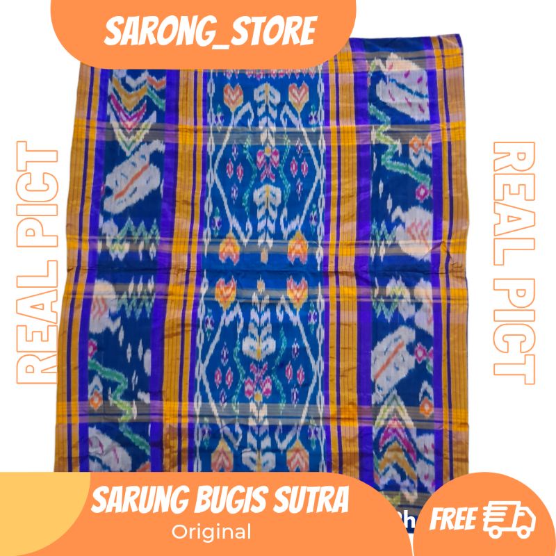 Sarung Bugis Original Full Sutra Sarung Bugis Asli No 1 Full Sutra Sarung Bugis Sulawesi Selatan Sar