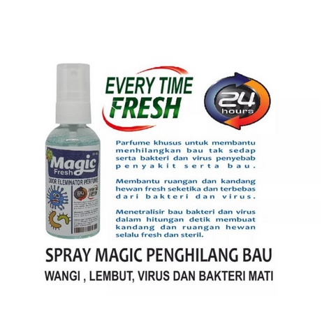 FRESH MAGIC ODOR REMOVER Penghilang bau anti bakteri desinfektan