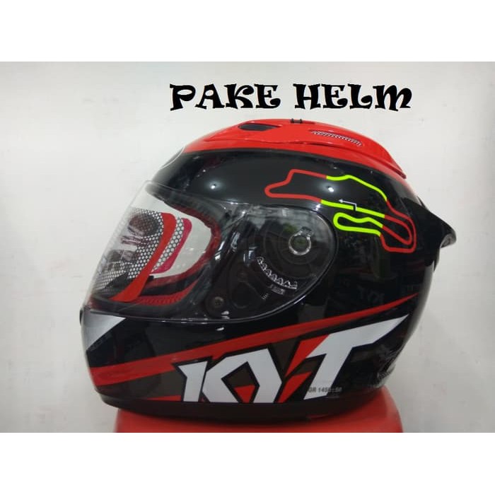 HELM KYT RC 7 RC SEVEN MOTIF SPAIN BLACK FULL FACE RC7