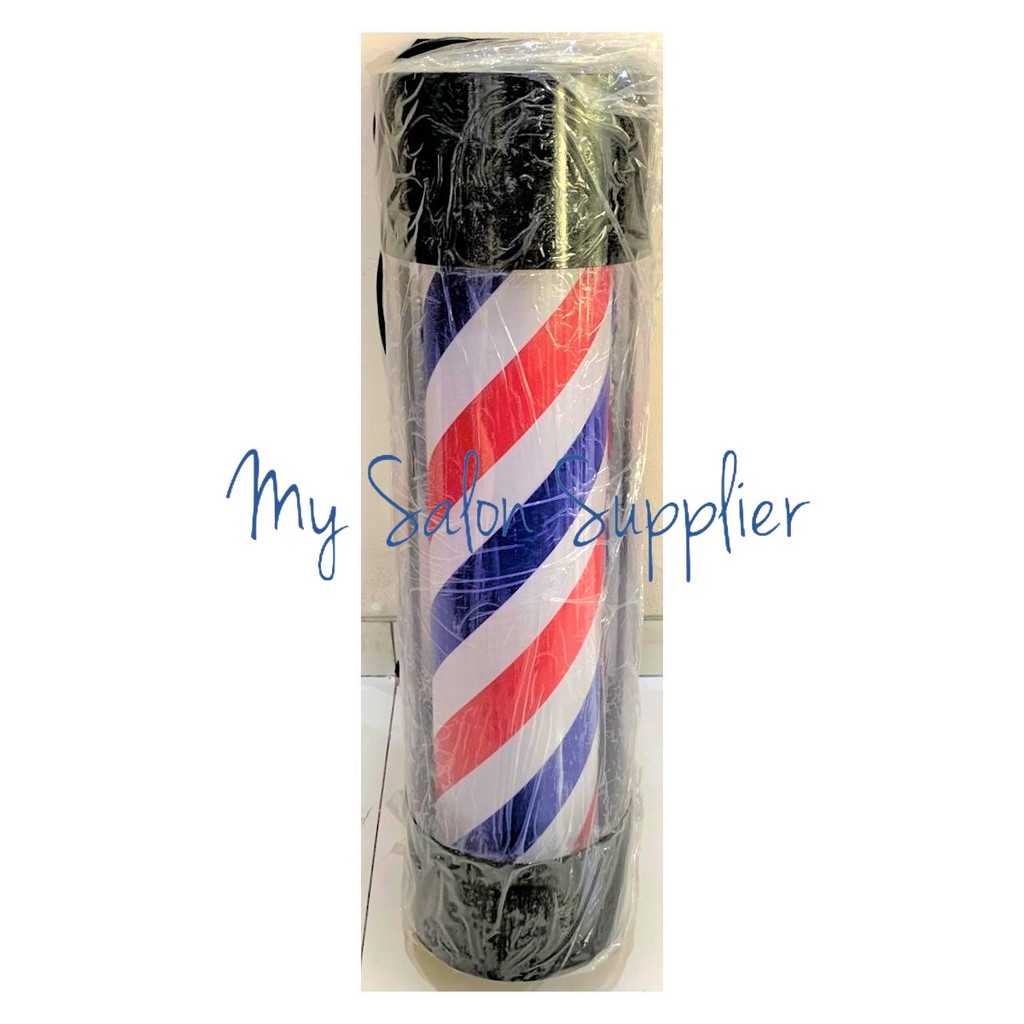 Lampu Barber Pole / Barbershop 60cm HITAM