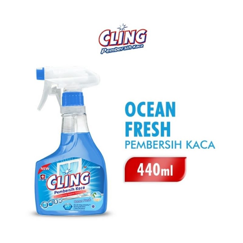 CLING PEMBERSIH KACA 425 ML Membersihkan Kaca