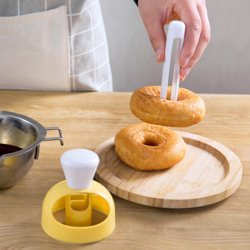 Doughnut Cetakan Pembuat Donat / Roti / Dessert Bentuk Bulat Dengan Celup Untuk Dapur