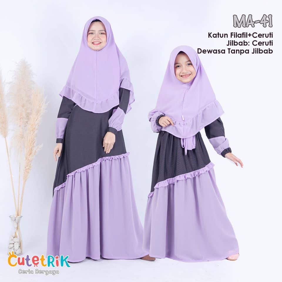 gamis couple cutetrik seri dewasa