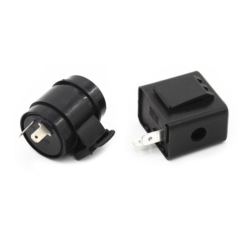 Cre Relay Flasher Lampu Sein LED 12V 2 Pin Dengan Buzzer Fix Untuk Motor