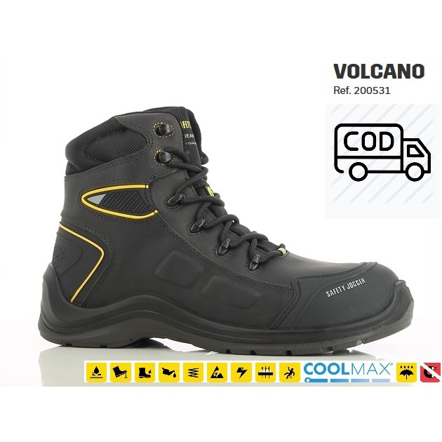 Sepatu Safety JOGGER VOLCANO BROWN