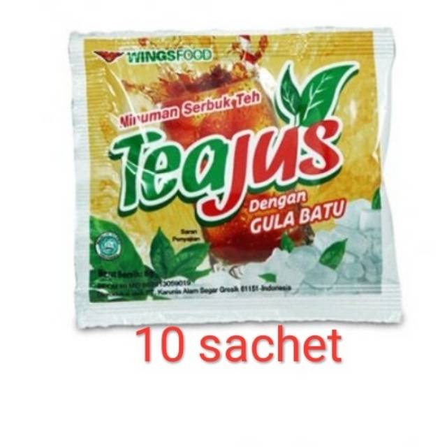 Tea Jus gula batu renceng