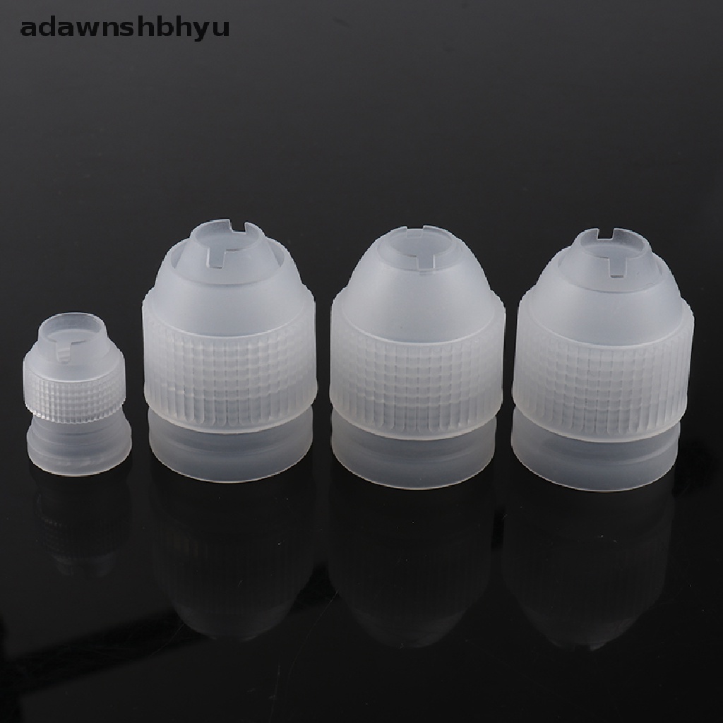 Adawnshbhyu 5pcs Icing Piping Nozzle Connector Adapter Converter Tools Untuk Dekorasi Kue