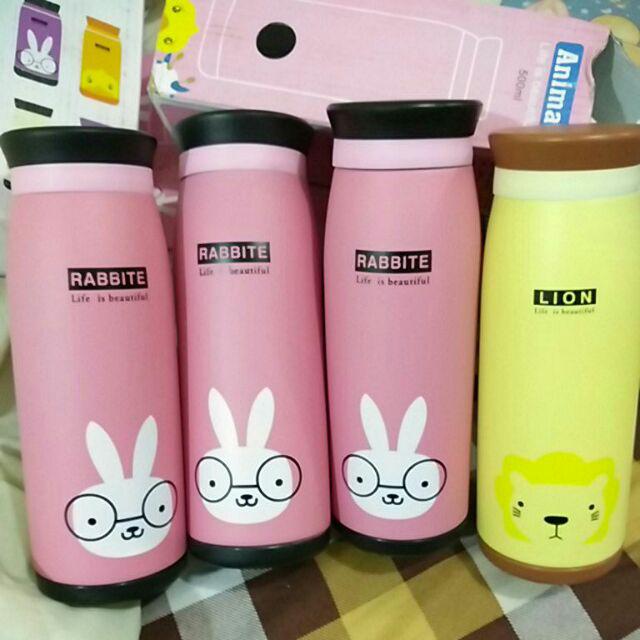 Termos Air Animal Karakter Botol Minuman Anak Lucu Unik Panas Dingin