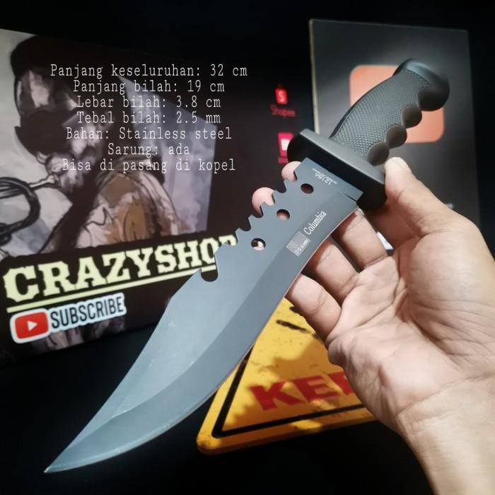 Kit | Pisau Sangkur Columbia P1218A /Pisau Survival / Pisau Berburu Super Murah