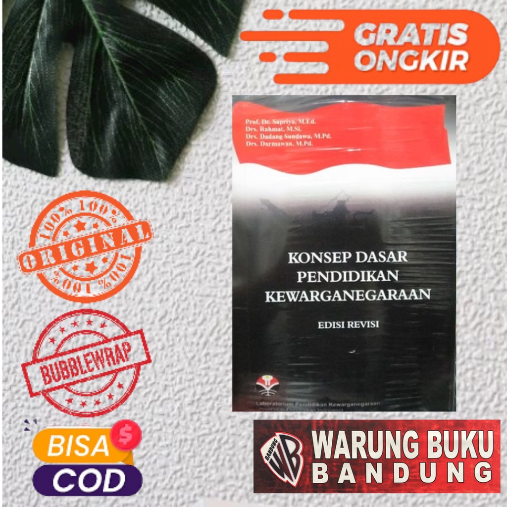 BUKU KONSEP DASAR PENDIDIKAN KEWARGANEGARAAN EDISI REVISI - SAPRIYA (UPI)